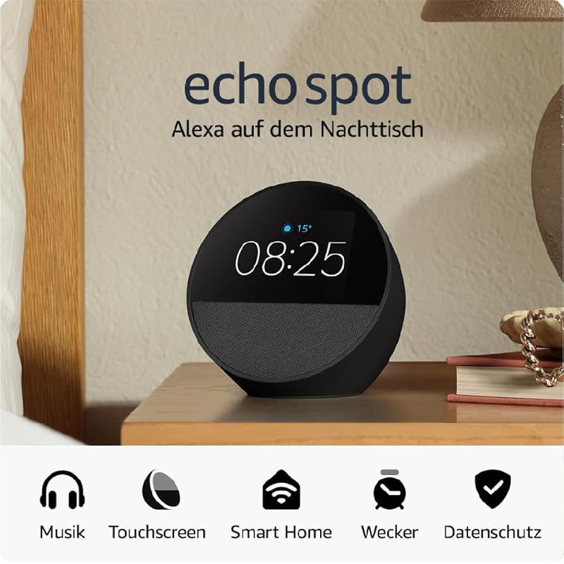 Amazon Echo Spot 2024 bis zu 26% Rabatt Deal