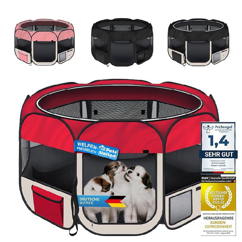 Pets United® Welpen-Laufstall bis zu 15% Rabatt Deal