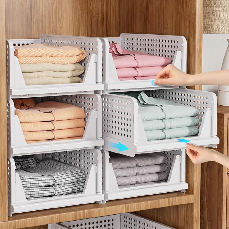 SNSLXH 5 Pack Kleiderschrank Organizer bis zu 42% Rabatt