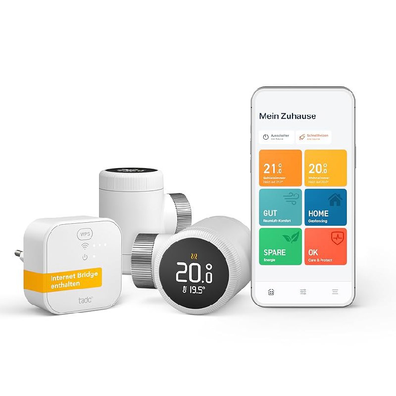 tado° Smartes Heizkörperthermostat bis zu 52% Rabatt Deal