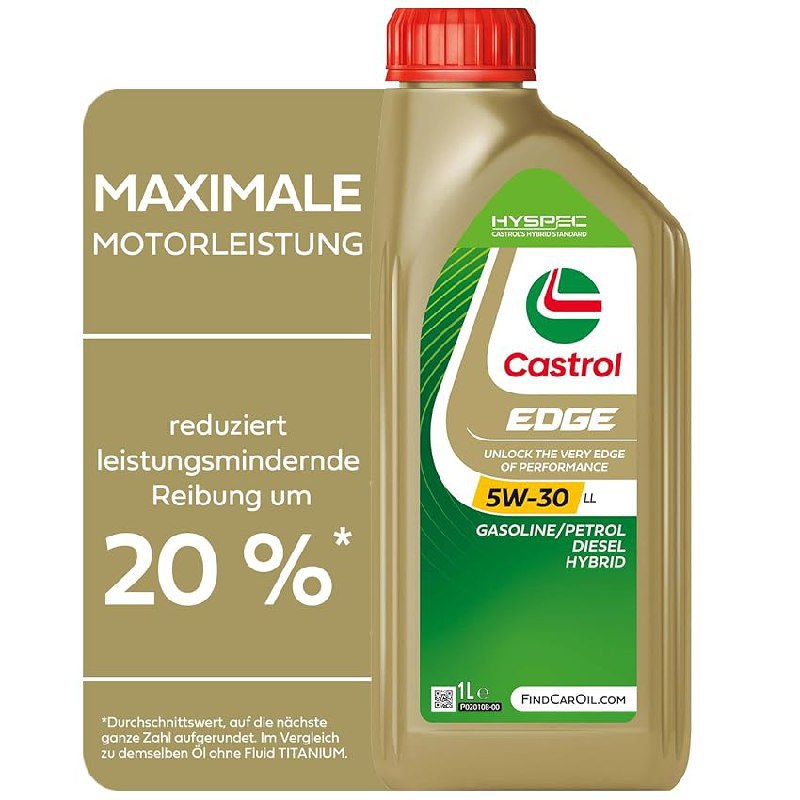 Castrol EDGE 5W-30 Öl bis zu 41% Rabatt Deal