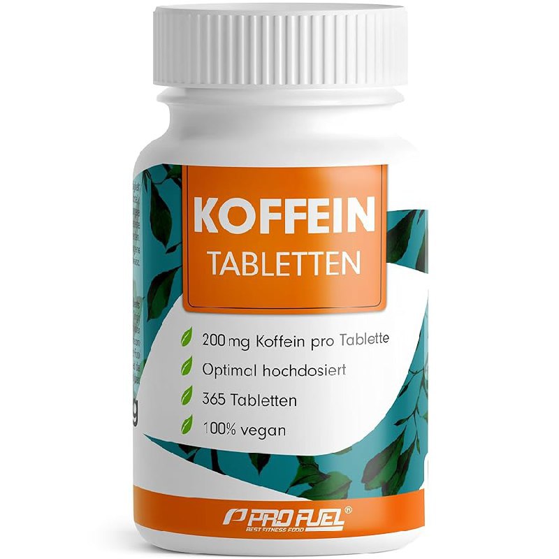 Koffeintabletten 365x – Bis zu 24% Rabatt Deal