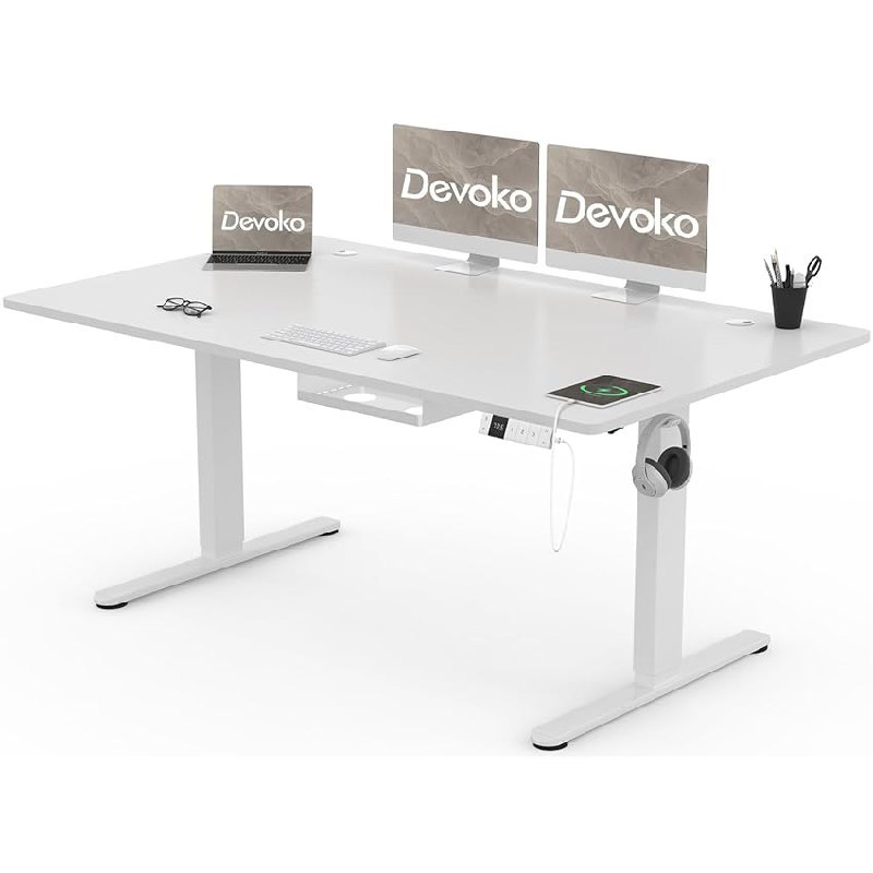 Devoko Schreibtisch 160x80cm bis zu 19% Rabatt Deal