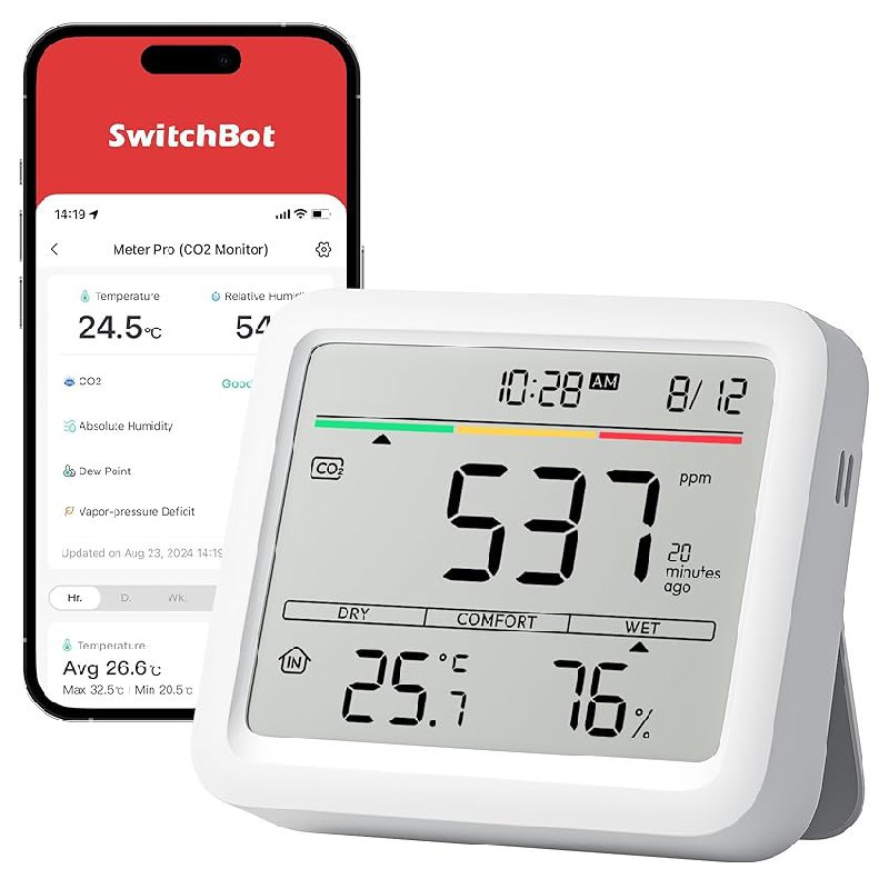 SwitchBot CO2-Melder bis zu 25% Rabatt Angebot