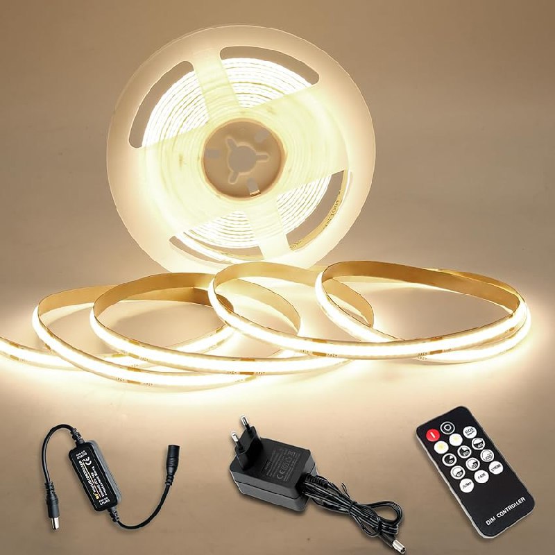 COB LED Streifen Warmweiss 5M bis zu 20% Rabatt Deal