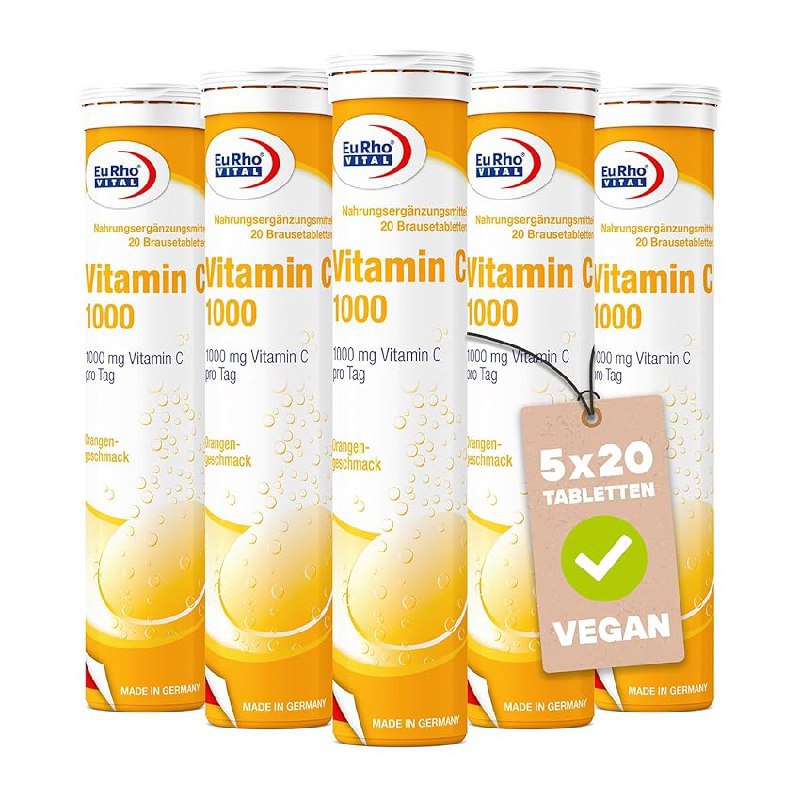 Vitamin C 1000 Brausetabletten bis zu 57% Rabatt Deal