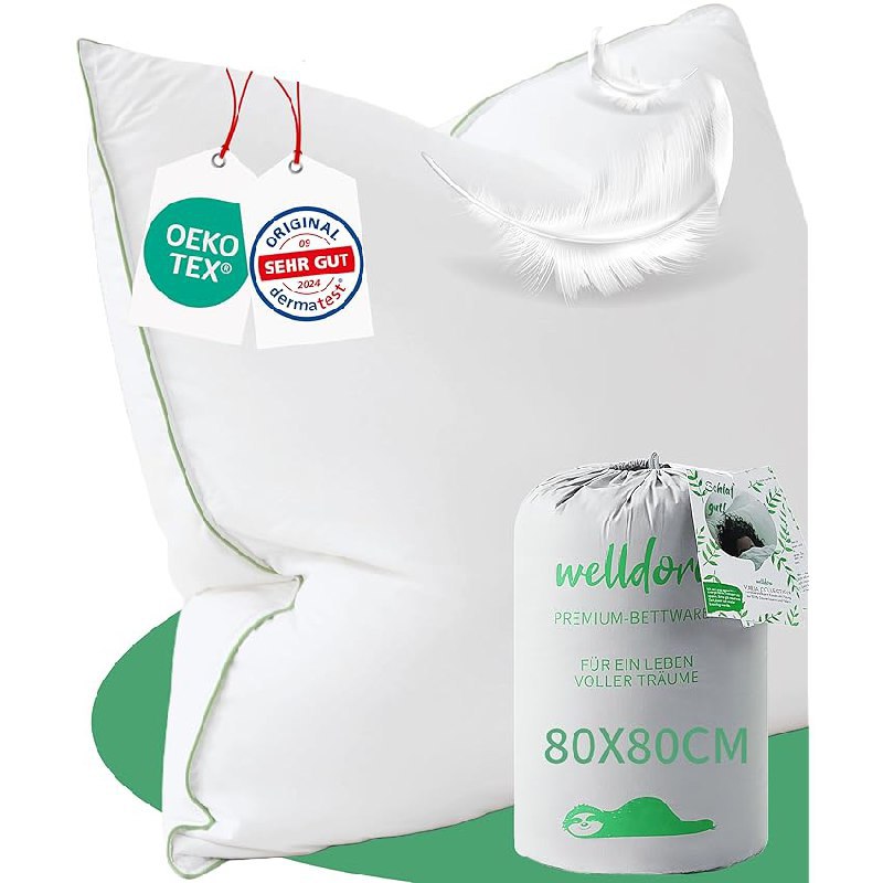 Welldora Premium Kopfkissen bis zu 31% Rabatt Deal