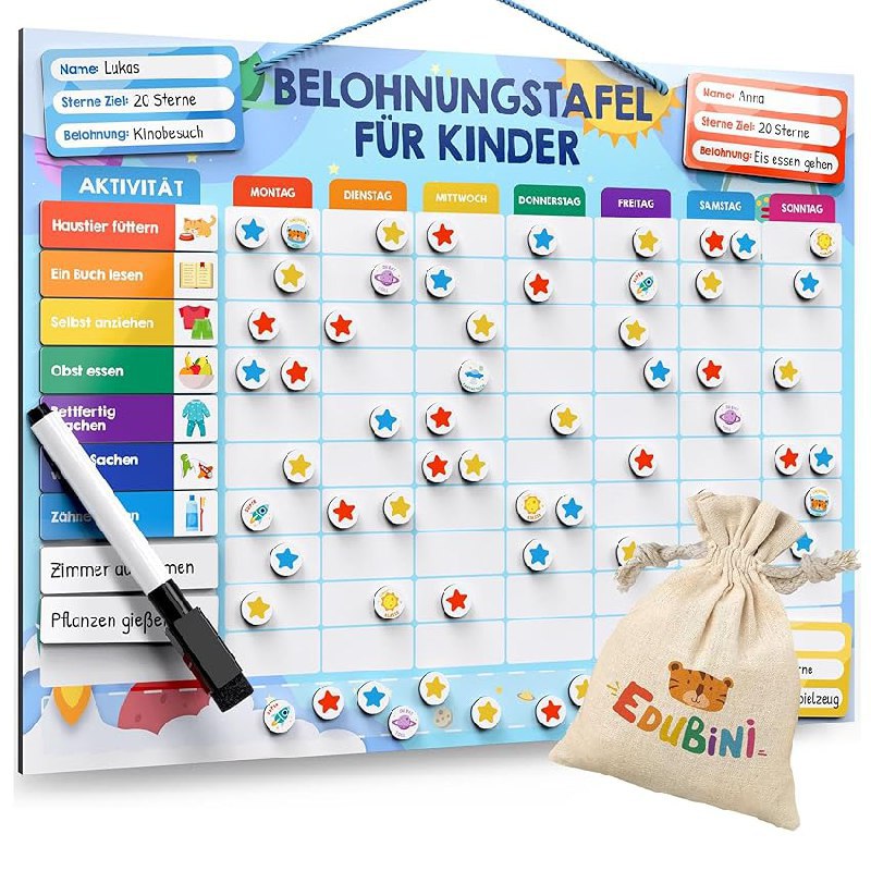 Edubini Belohnungstafel bis zu 10% Rabatt Deal