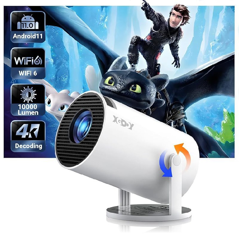 [2025 Upgraded & Android 11.0] Mini-Projektor – bis zu 25% Rabatt Deal