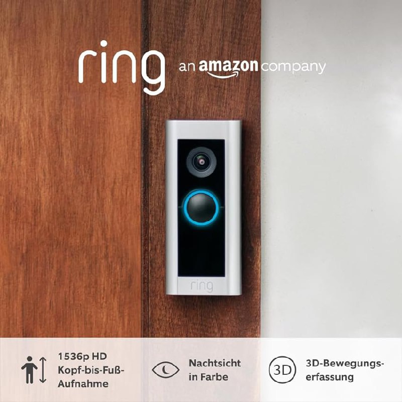 Ring Videotürklingel Pro bis zu 22% Rabatt Deal