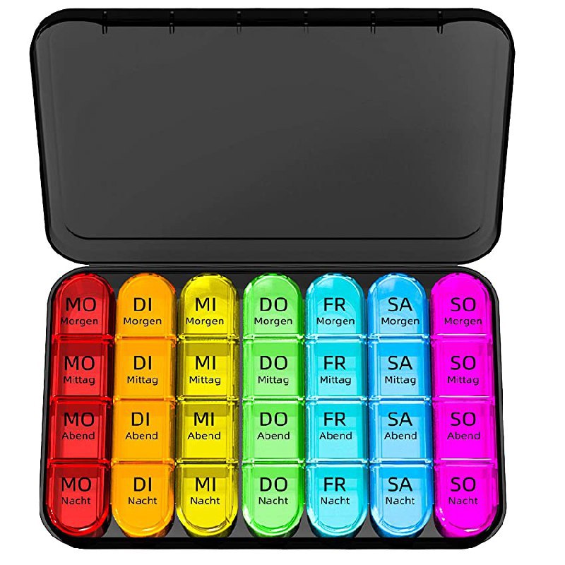 Doruimi Tablettenbox bis zu 14% Rabatt Deal