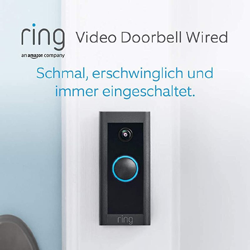 Ring Video Doorbell Wired bis zu 56% Rabatt Deal