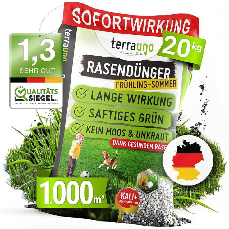TerraUno Rasendünger bis zu 15% Rabatt Angebot
