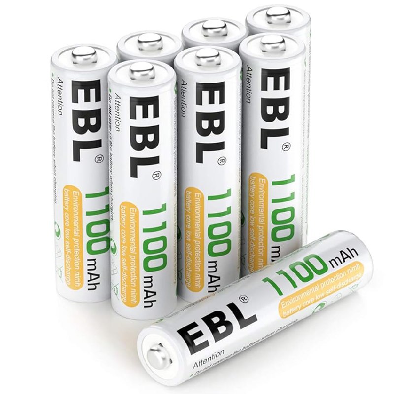 EBL AAA Akku 1100mAh – Bis zu 40% Rabatt auf Amazon