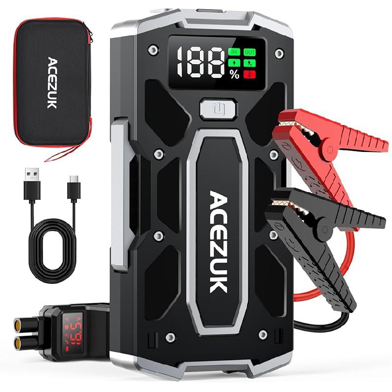 ACEZUK Starthilfe Powerbank 6000A bis zu 24% Rabatt Deal