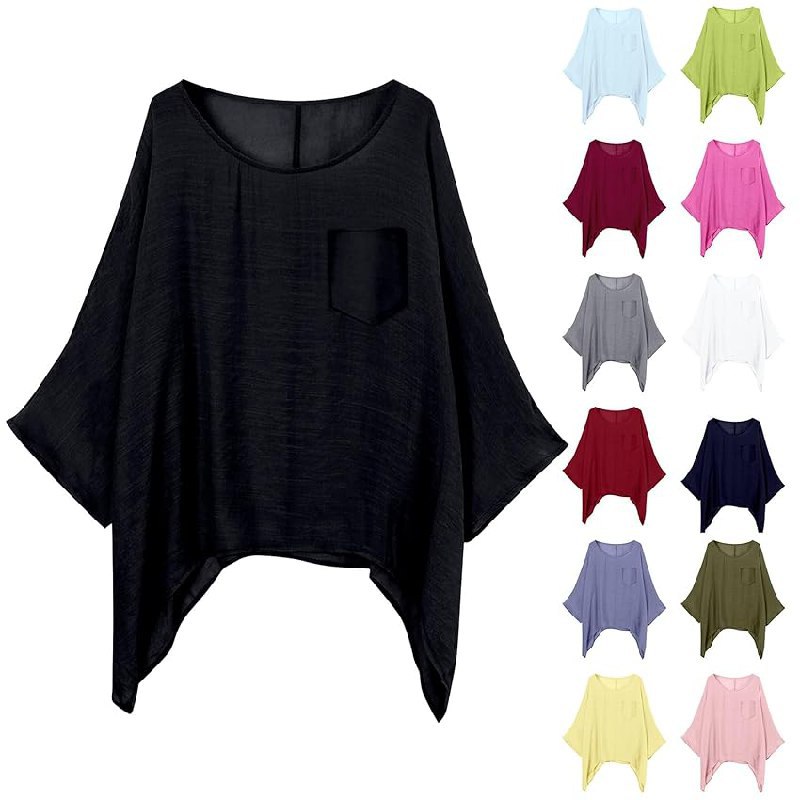 Leinenbluse Damen Oversize bis zu 45% Rabatt Deal