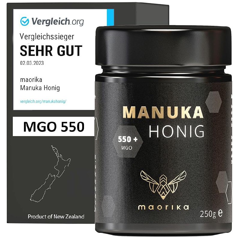 maorika Manuka Honig 550 MGO bis zu 15% Rabatt Deal