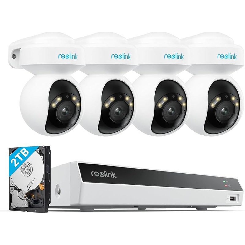 Reolink 4K PoE Überwachungskamera Set bis zu 17% Rabatt