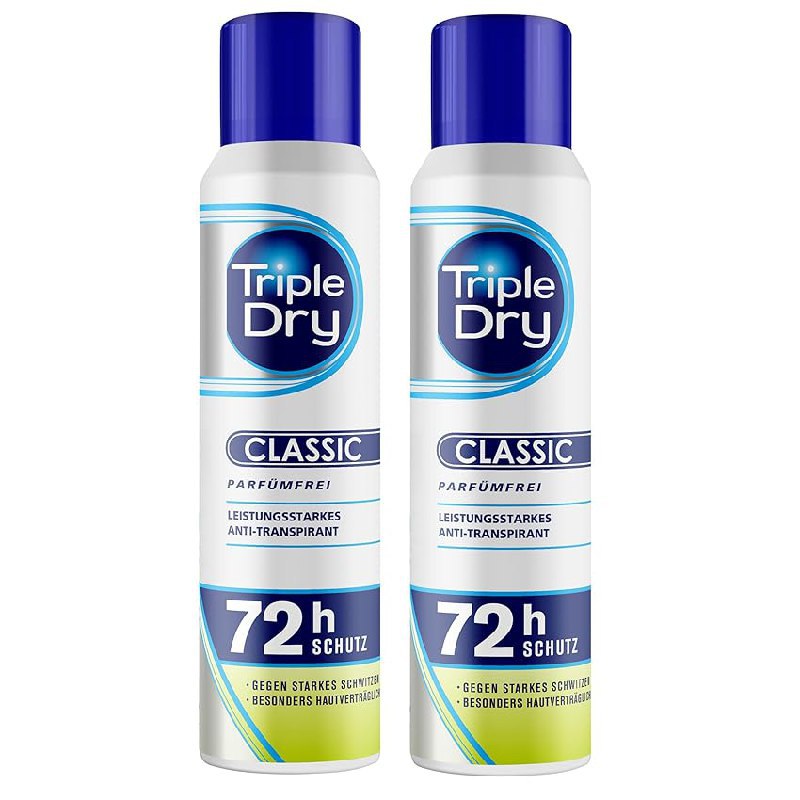 Triple Dry Anti-Transpirant-Spray bis zu 20% Rabatt Deal