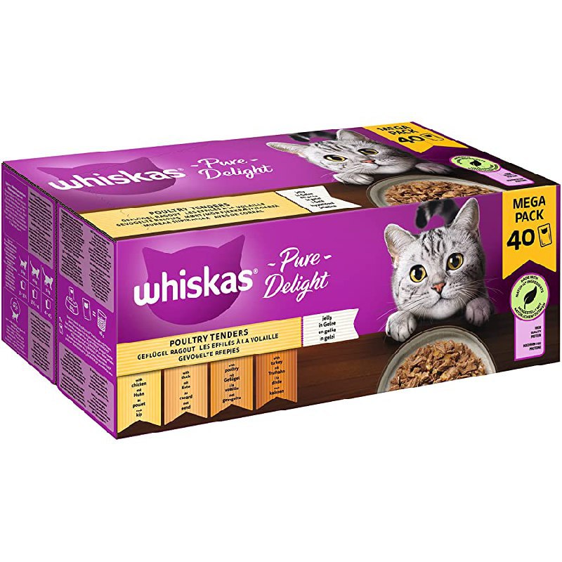 Whiskas 1+ Katzennassfutter bis zu 28% Rabatt Deal