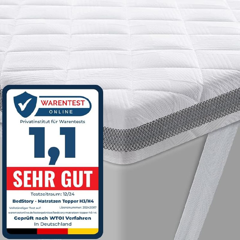 BedStory Gel Topper – Bis zu 27% Rabatt Deal