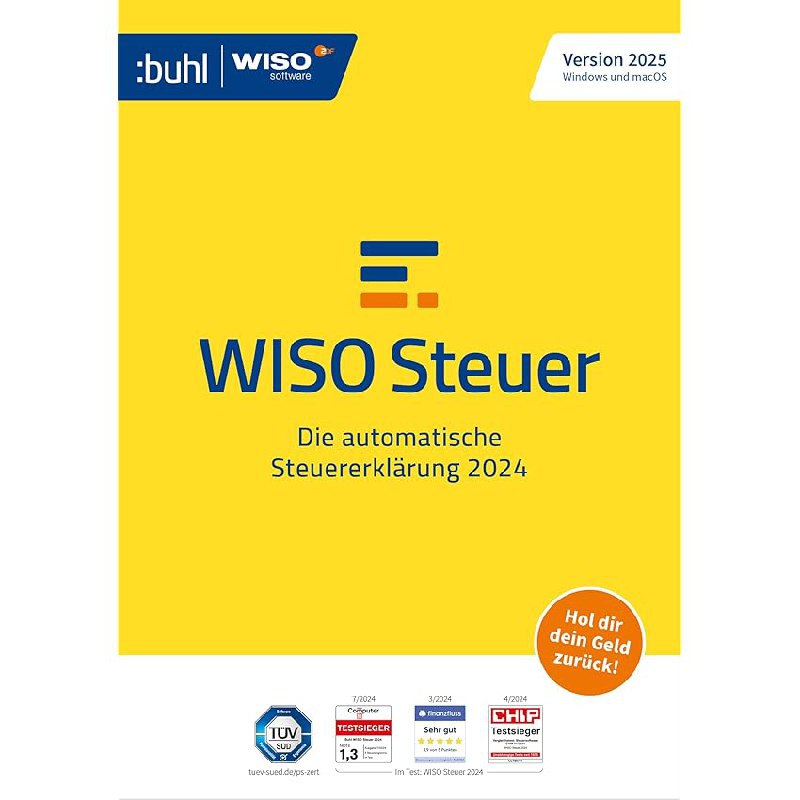 WISO Steuer 2025 bis zu 47% Rabatt Deal