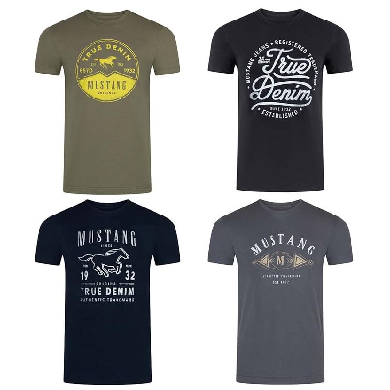 MUSTANG Tshirt Herren bis zu 18% Rabatt Angebot