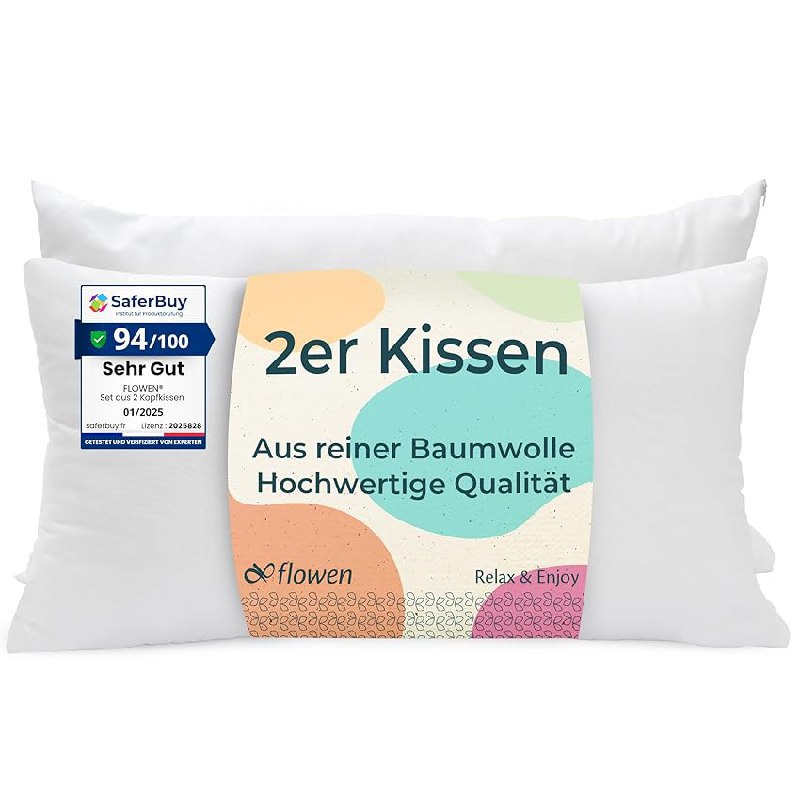 Kissen für Bett 40×80 cm – Bis zu 51% Rabatt Deals