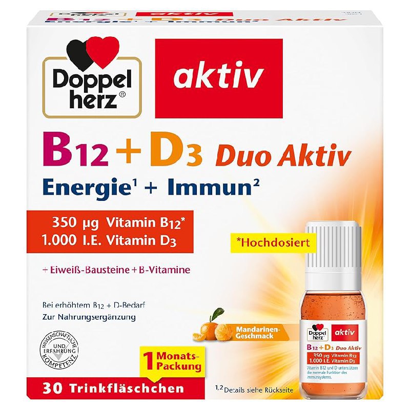 Doppelherz B12 + D3 Duo Aktiv bis zu 35% Rabattangebot