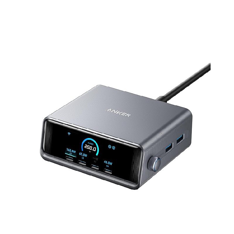 Anker Prime 250W USB-C Ladegerät: Bis zu 20% Rabatt Angebot