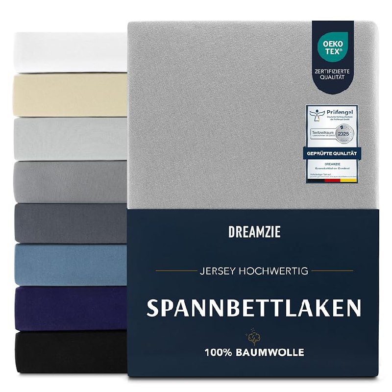 Dreamzie Premium Spannbettlaken bis zu 15% Rabatt Deal