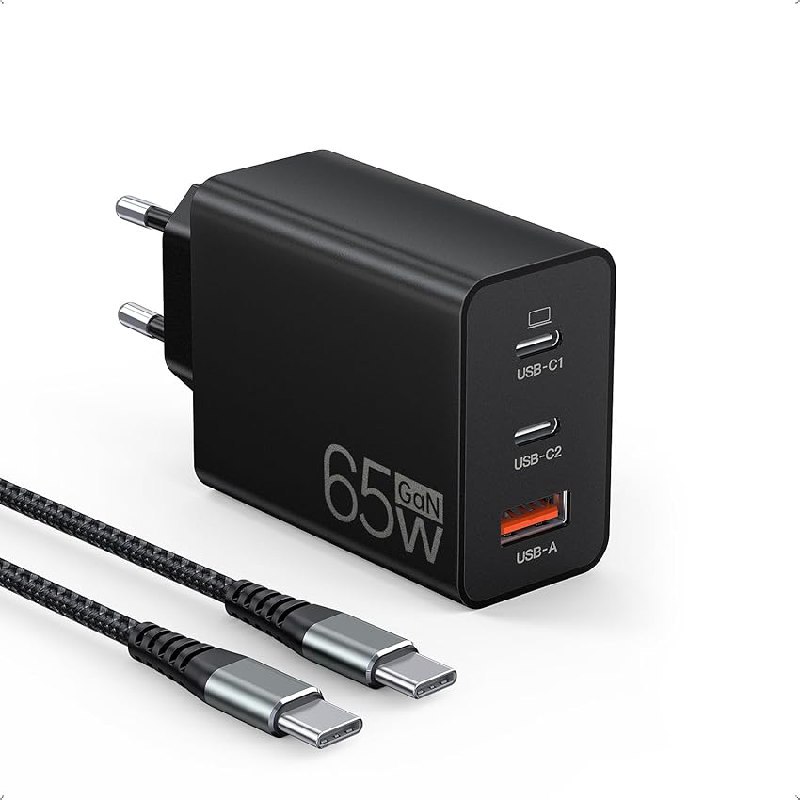 65W USB C Ladegerät: Bis zu 5% Rabatt Deal