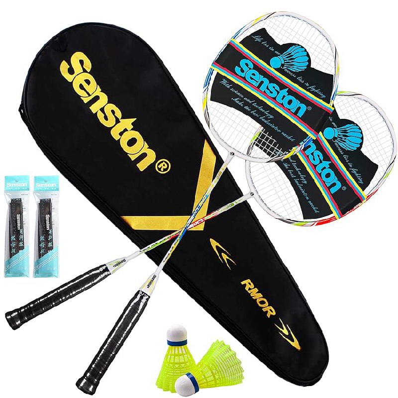 Senston Graphit Badminton Set bis zu 25% Rabatt Angebote