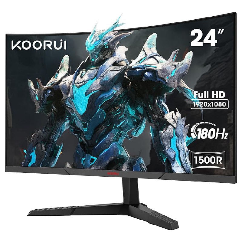 KOORUI 24 Zoll Curved Monitor bis zu 37% Rabatt Deals