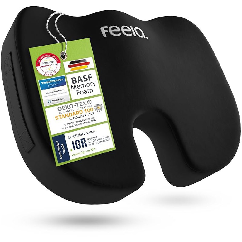 feela.® Orthopädisches Sitzkissen bis zu 20% Rabatt