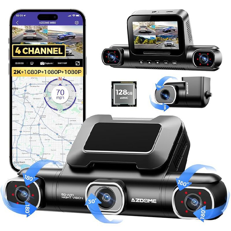 AZDOME 4K Dashcam Deals: Spare bis zu 30%