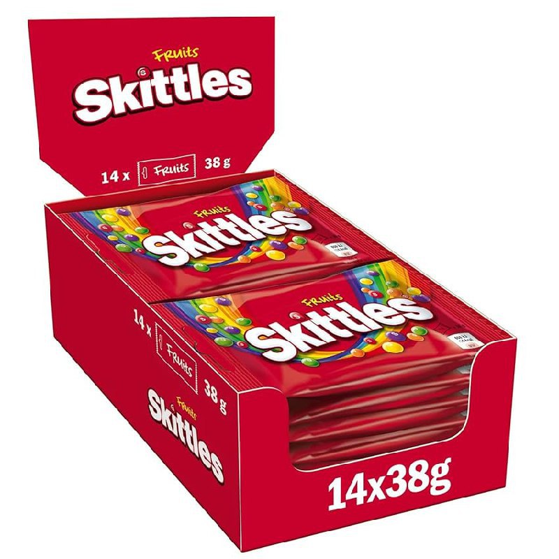 Skittles Crazy Fruits bis zu 37% Rabatt Angebot