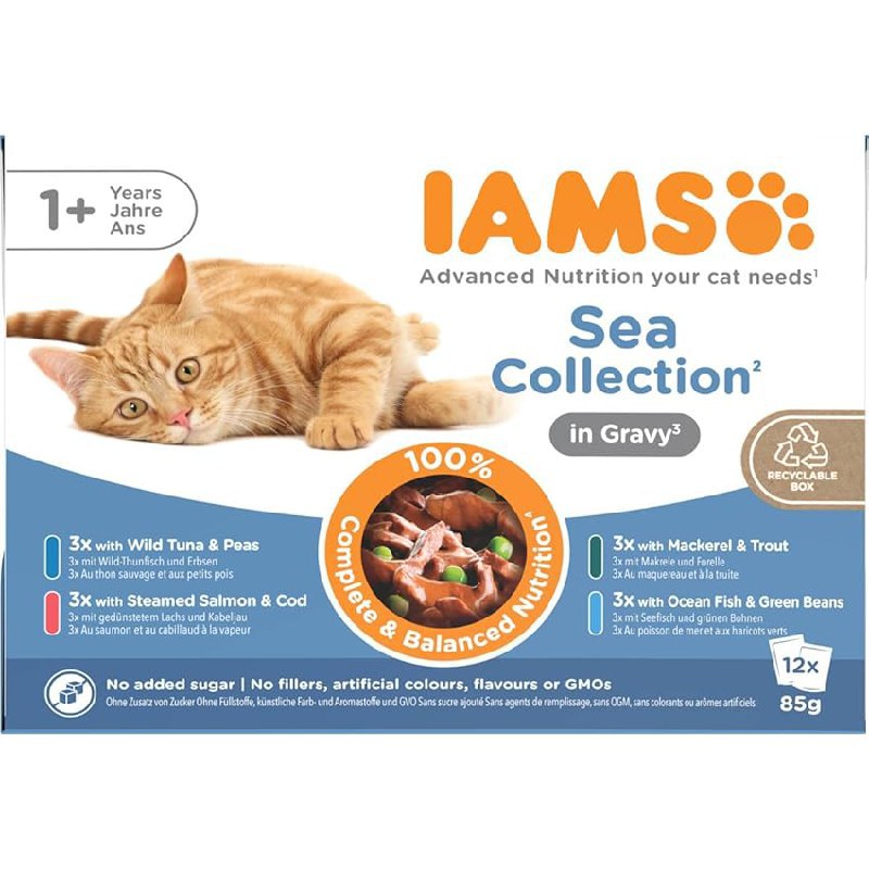 IAMS Delights Sea Collection bis zu 45% Rabatt Angebot