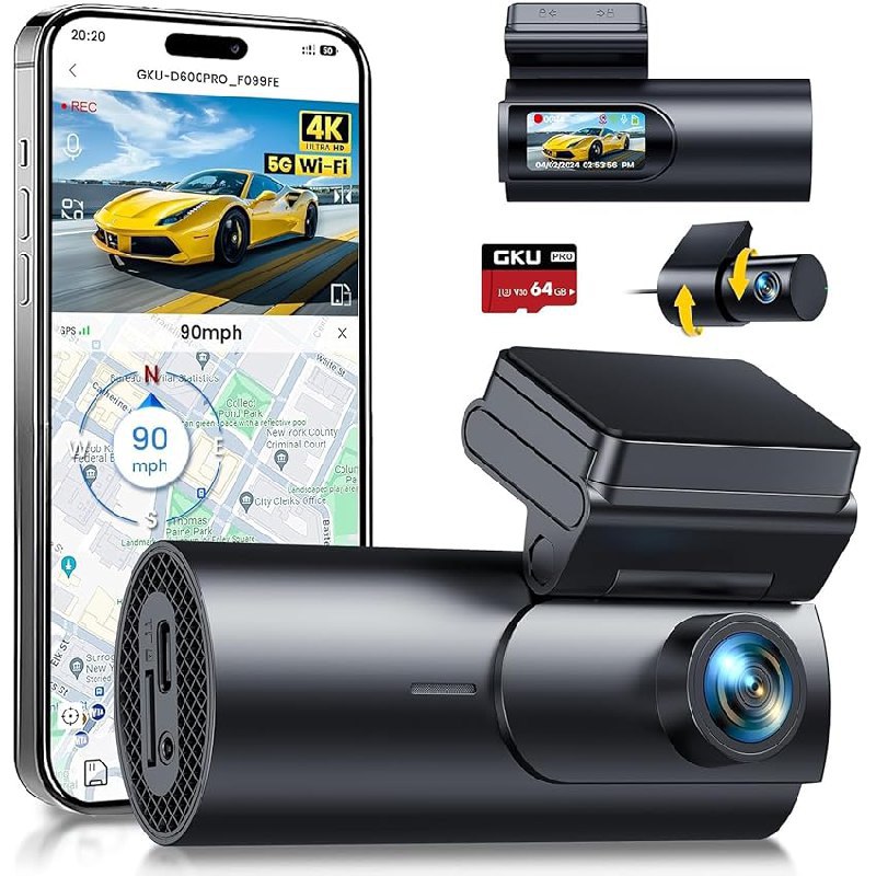 GKU 4K Dashcam bis zu 15% Rabatt Deals