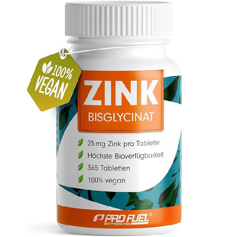 Zink 25mg – 365 Tabletten bis zu 40% Rabatt Deals