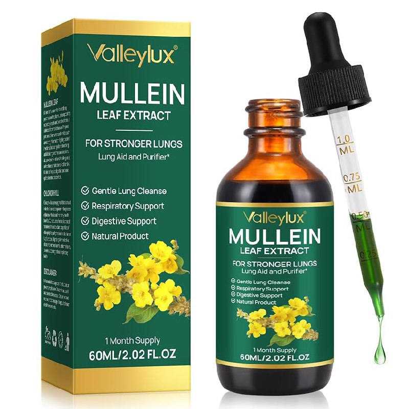 Mullein Leaf Extract Drops bis zu 30% Rabatt Angebot