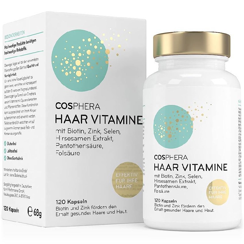 Cosphera Haar-Vitamine bis zu 16% Rabatt Deals