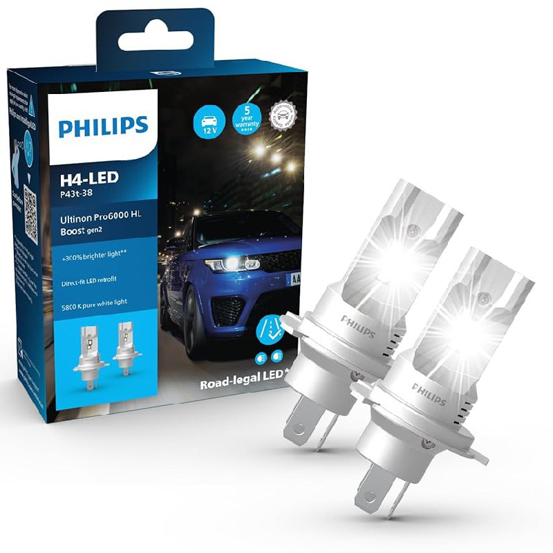 Philips Ultinon Pro6000 Boost gen2 bis zu 4% Rabatt