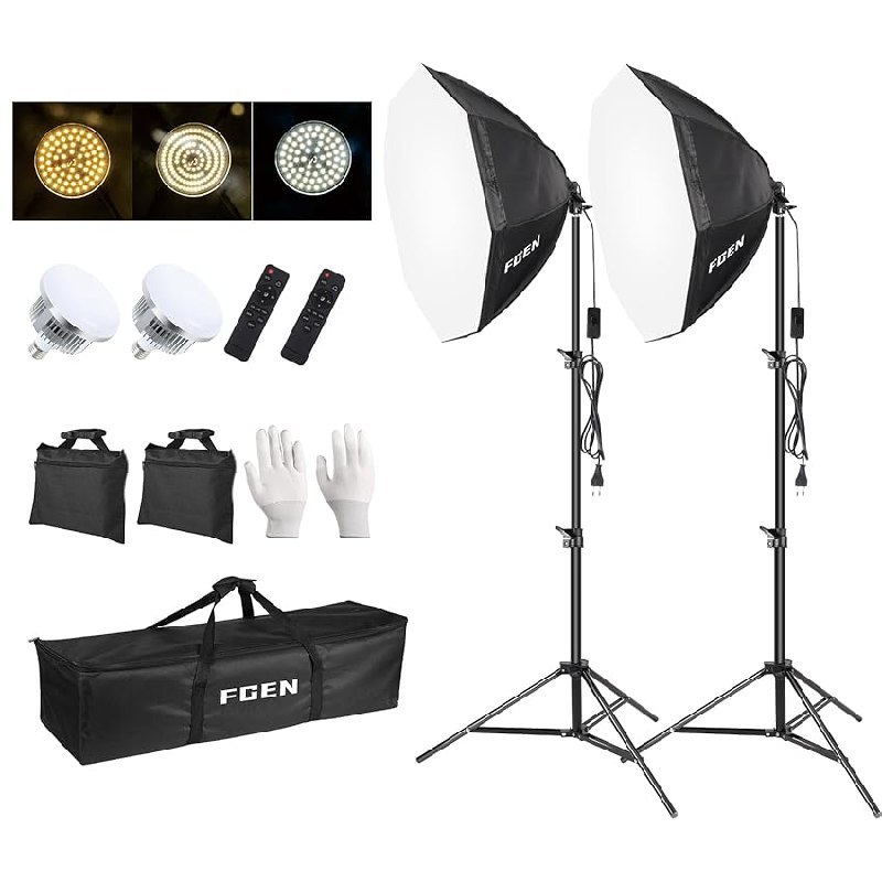 FGen Softbox Set Fotostudio – bis zu 15% Rabatt Deal