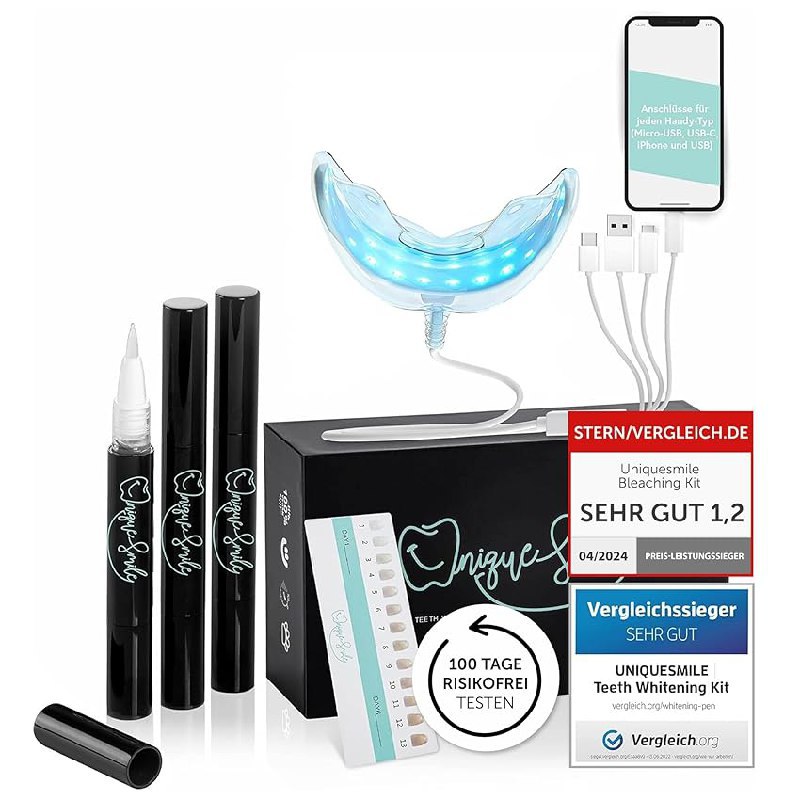 UniqueSmile Teeth Whitening Kit bis zu 32% Rabatt Deals