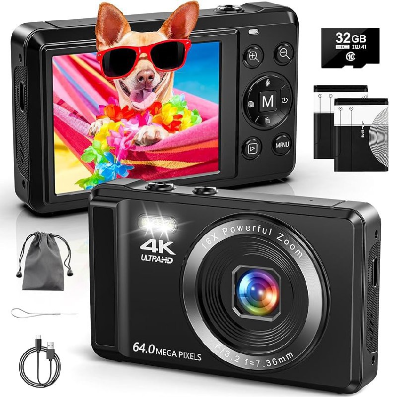 4K Digitalkamera – bis zu 30% Rabatt auf Deal