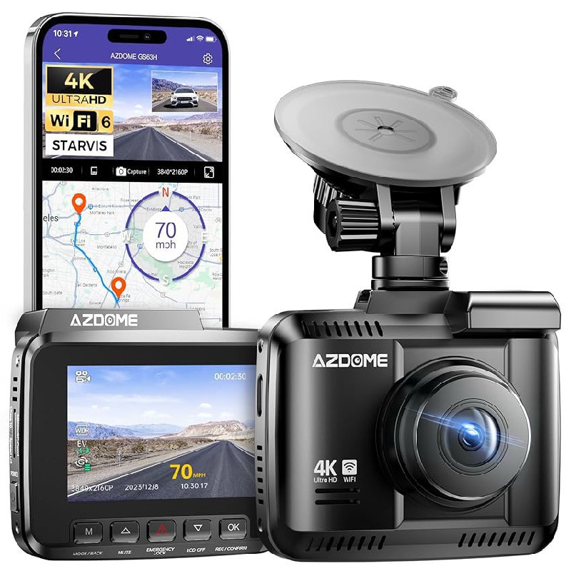 AZDOME Dashcam 4K bis zu 5% Rabatt Deal