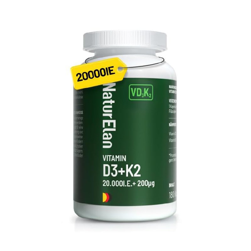 Vitamin d3 k2 kapseln – bis zu 46% Rabatt Deal!