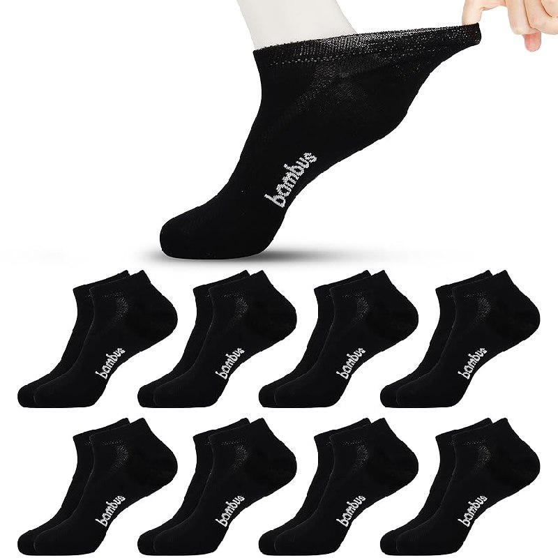 Jeasona 8 Paare Bambus Socken bis zu 25% Rabatt-Deal