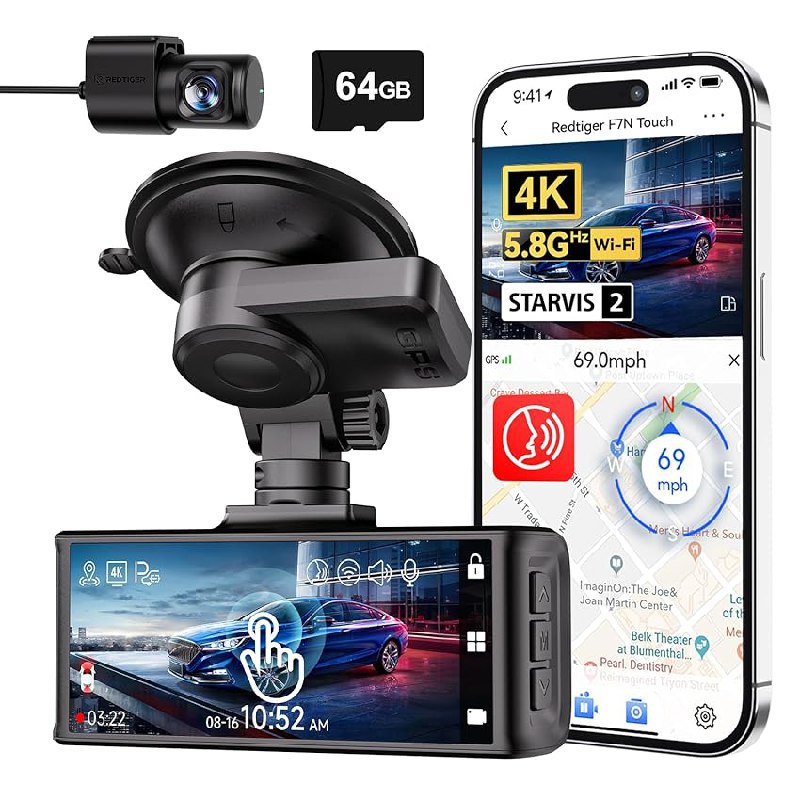 REDTIGER 4K STARVIS 2 Dashcam bis zu 25% Rabatt Deal